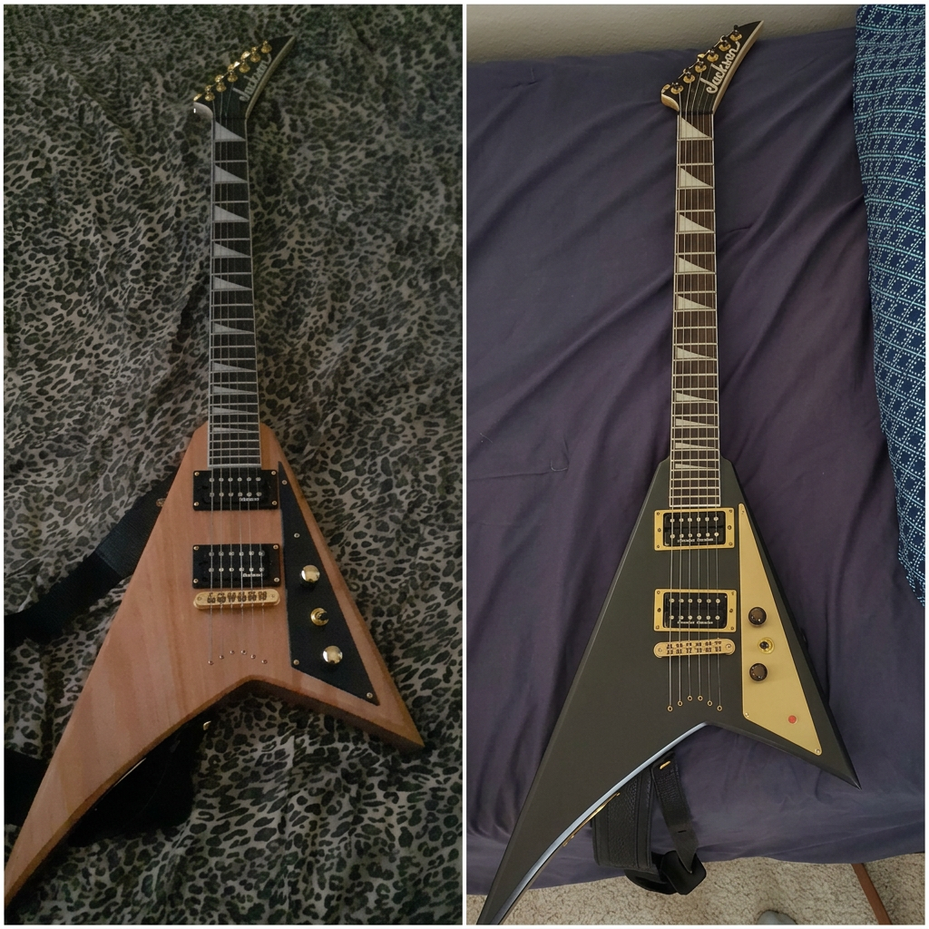 Electric guitar restoration and repair.