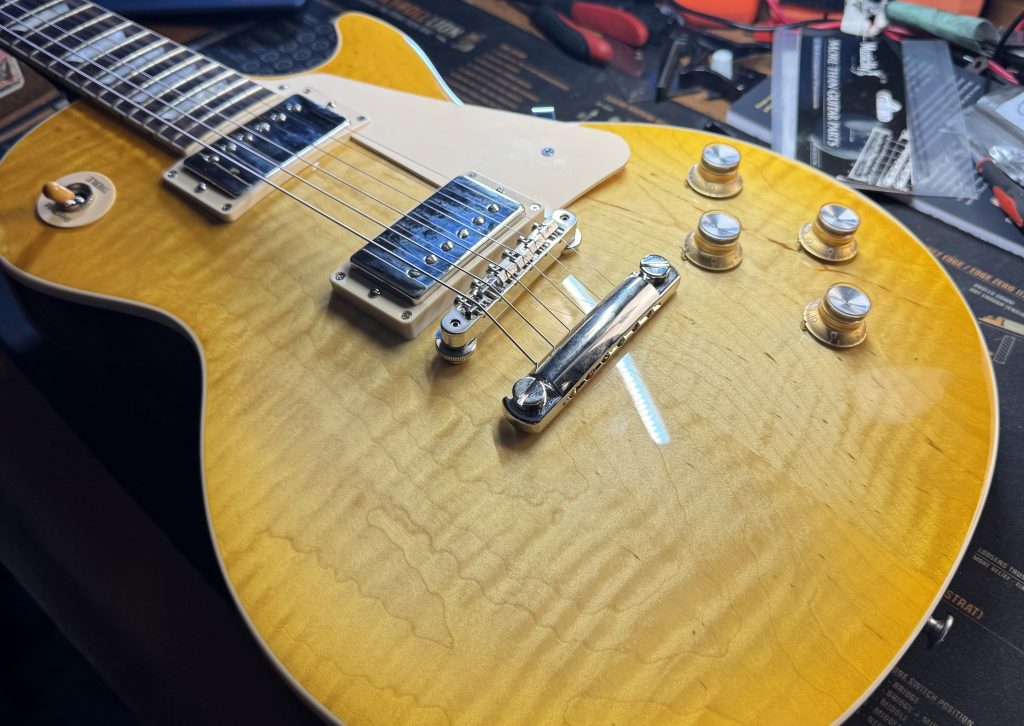 Guitar-doc les paul electric guitar setup